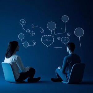 Hands gently holding a brain with the words Mental Health Awareness