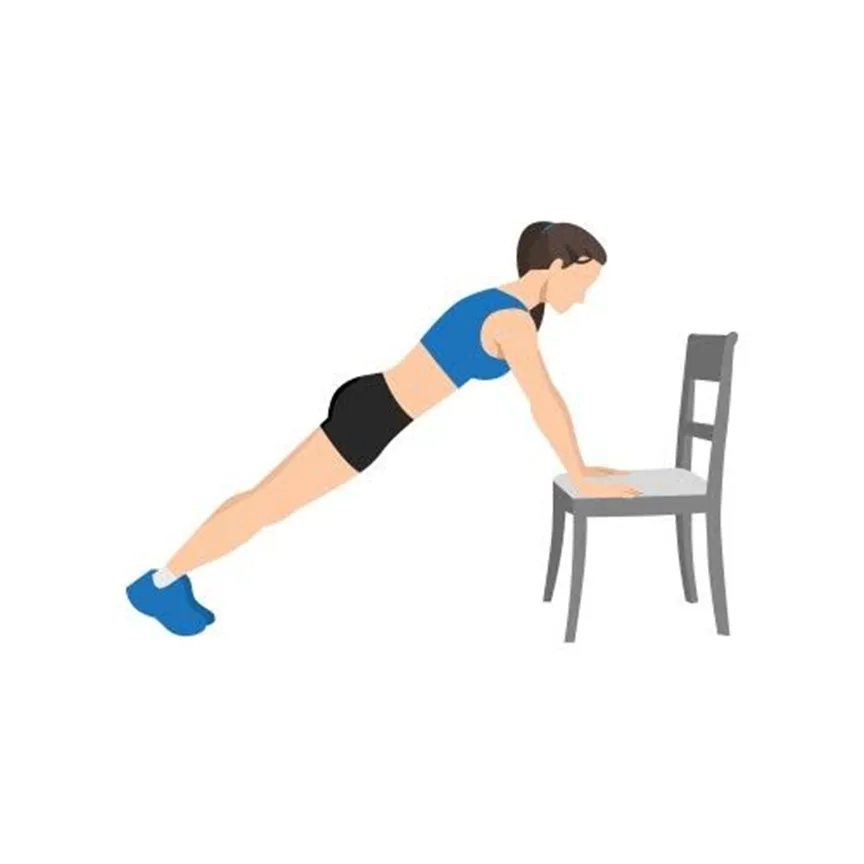 Incline Push Ups